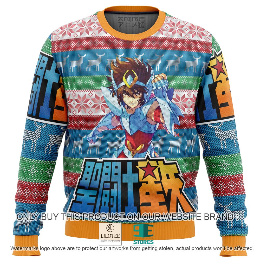 Saint Seiya Alt Anime Ugly Christmas Sweater - LIMITED EDITION 11