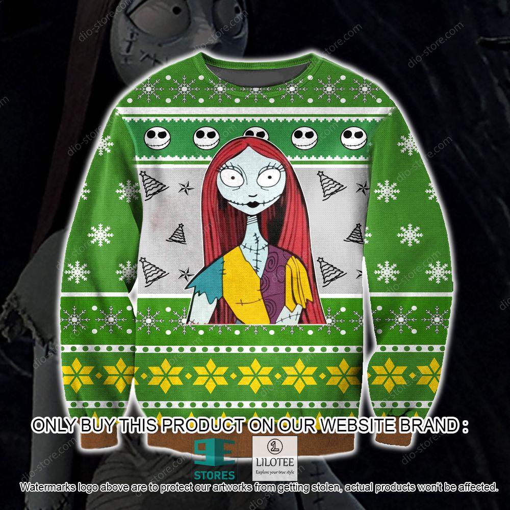 Sally and Jack Skellington Ugly Christmas Sweater - LIMITED EDITION 11