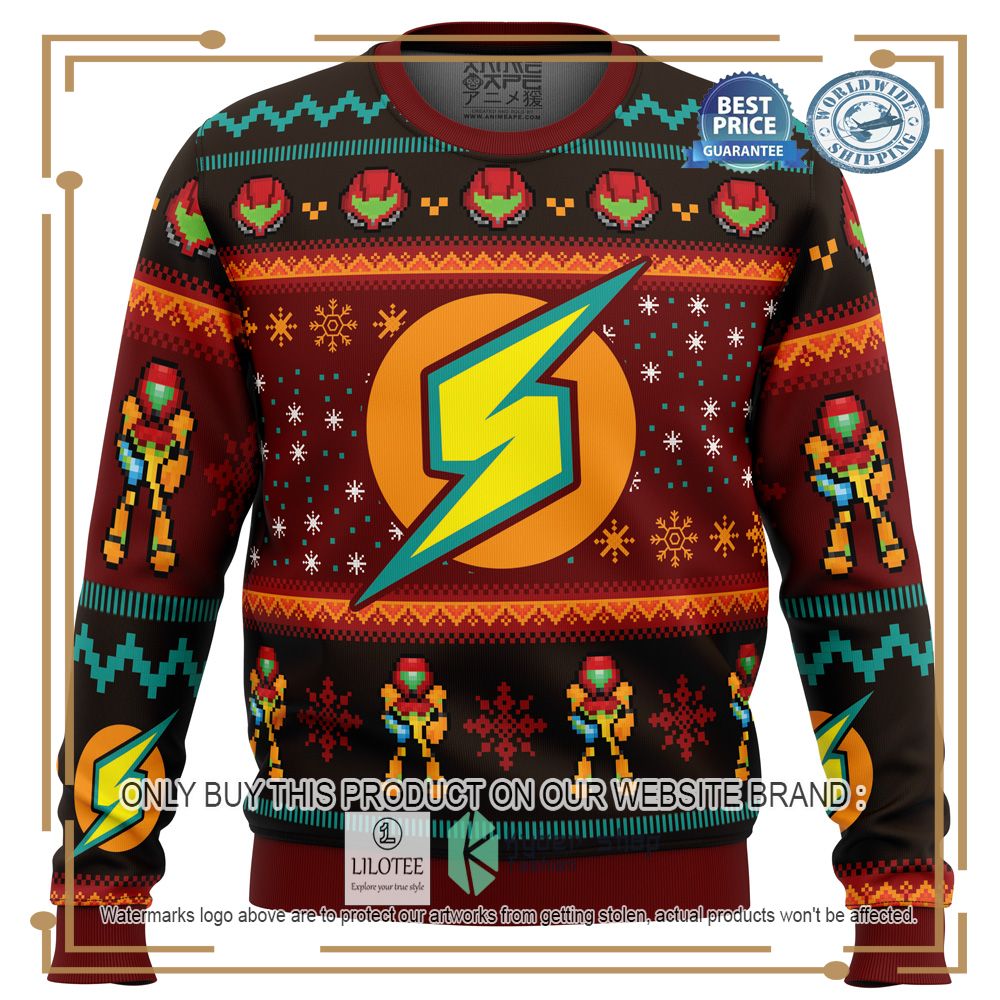 Samus Metroid Ugly Christmas Sweater - LIMITED EDITION 11