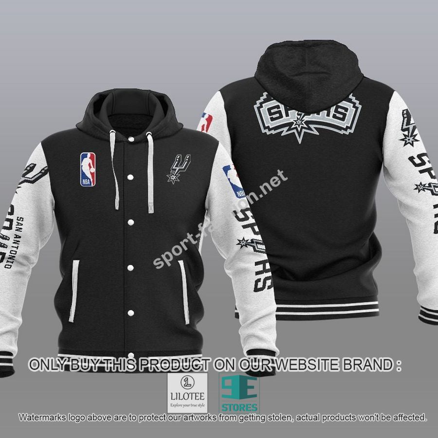 San Antonio Spurs NBA Baseball Hoodie Jacket - LIMITED EDITION 14