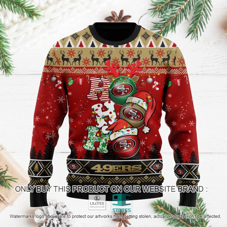 San Francisco 49ers Christmas Decor NFL Ugly Christmas Sweater 8