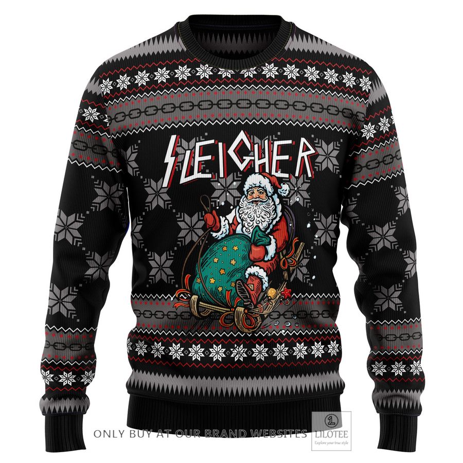 Santa Sleigher Ugly Christmas Sweater - LIMITED EDITION 31