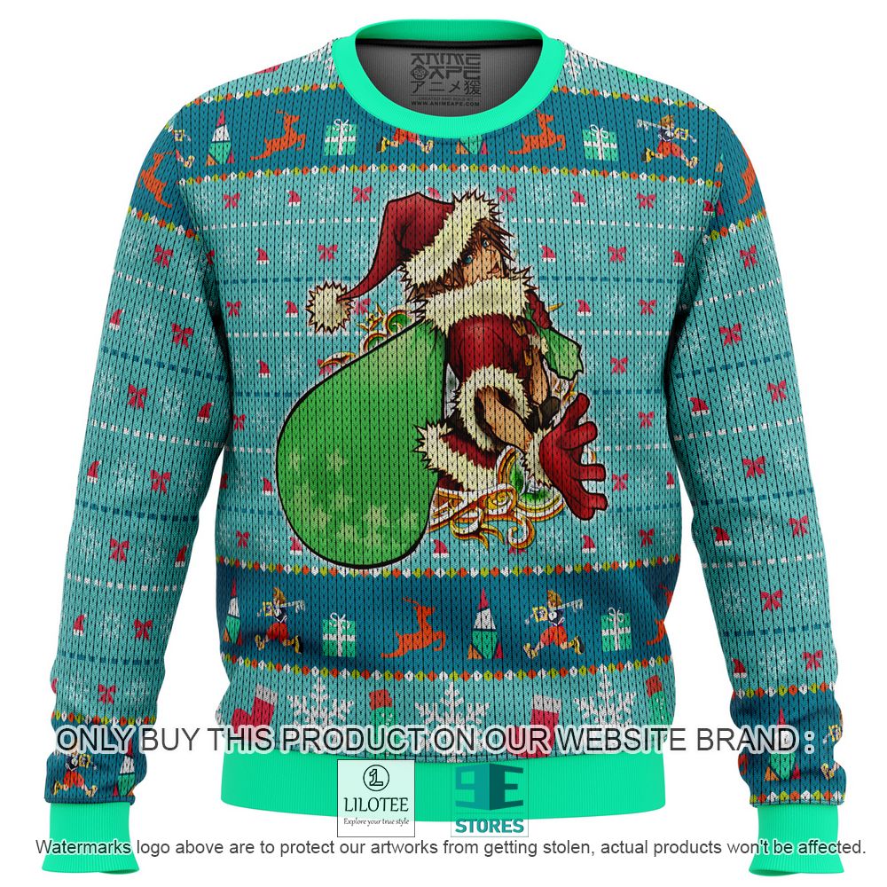 Santa Sora Kingdom Hearts Ugly Christmas Sweater - LIMITED EDITION 11