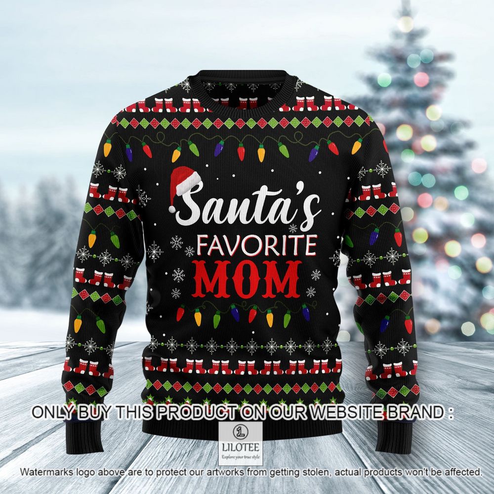Santa’s Favorite Mom Christmas Sweater - LIMITED EDITION 9