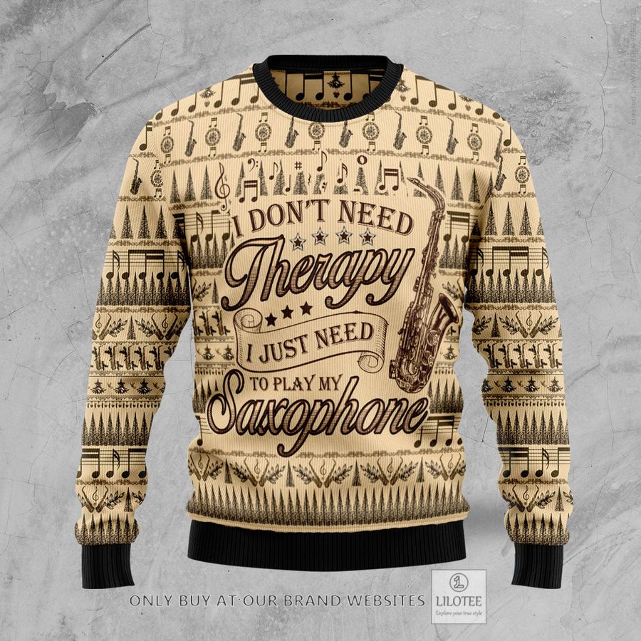 Saxophone Lover Ugly Christmas Sweater - LIMITED EDITION 30