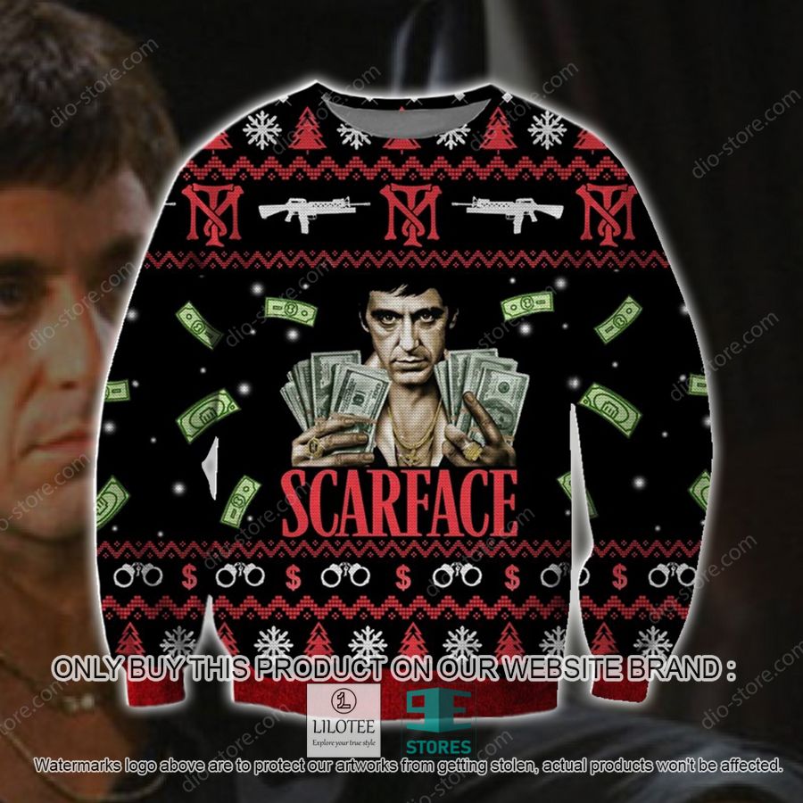 Scarface Knitted Wool Sweater - LIMITED EDITION 9