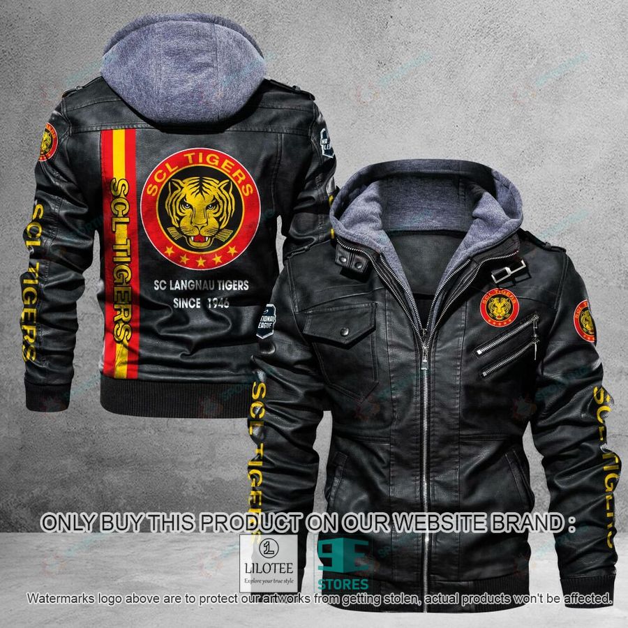 SCL Tigers Since 1946 Leather Jacket - LIMITED EDITION 5