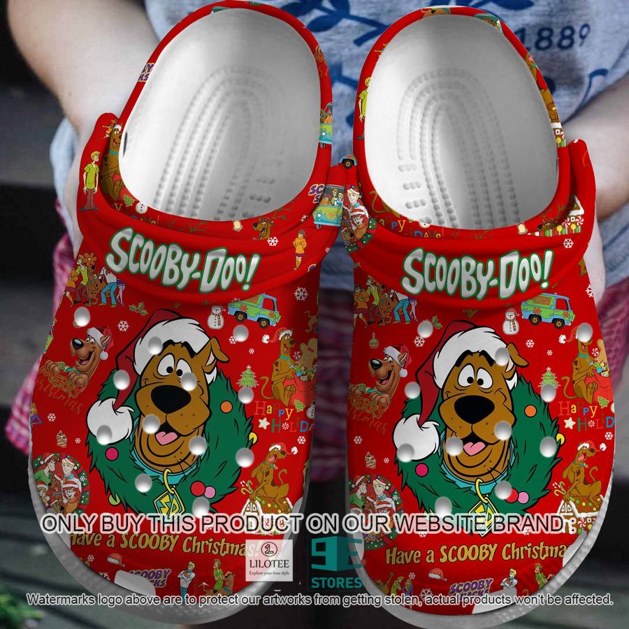 Scooby-Doo Christmas Crocband Shoes 9