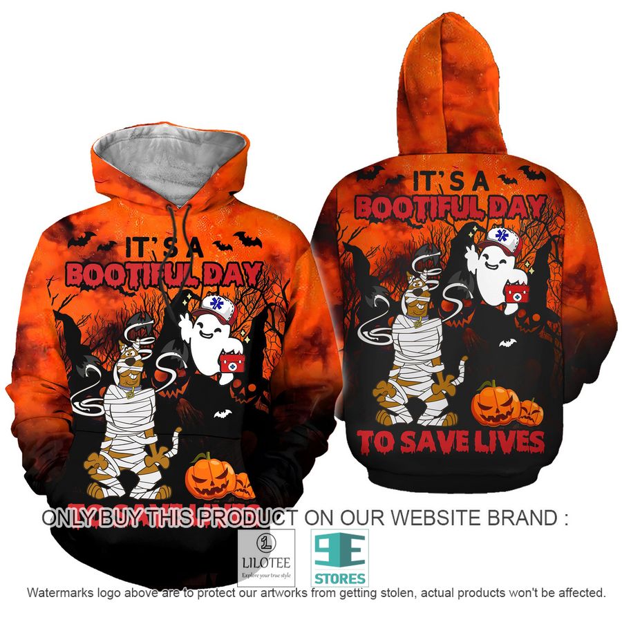 Scooby Doo It's A Bootiful Day To Save Lives Halloween 3D Hoodie - LIMITED EDITION 3