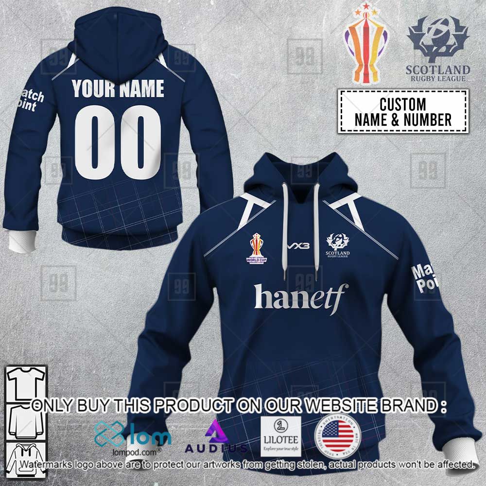Scotland Rugby League Hanetf World Cup 2022 Personalized 3D Hoodie, Shirt - LIMITED EDITION 17