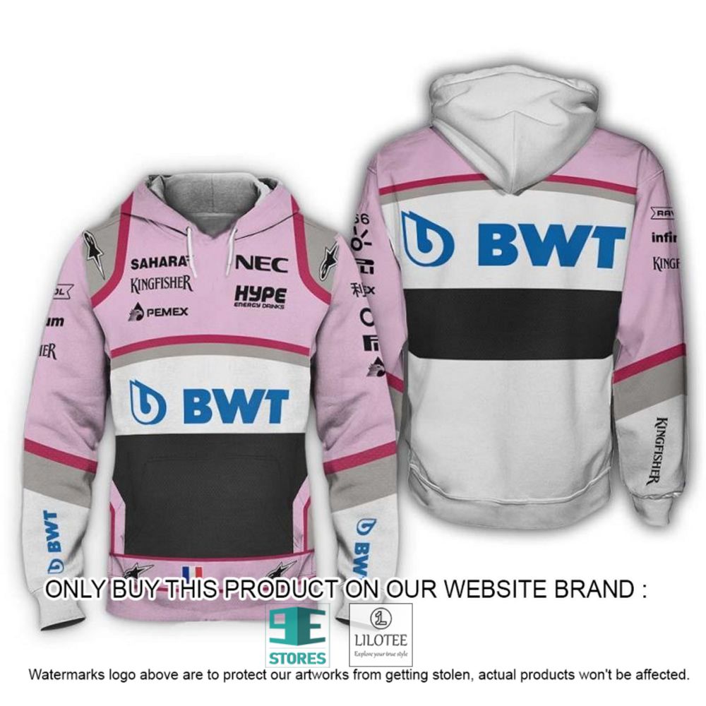 Sergio Perez Racing Formula One Grand Prix BWT 3D Hoodie, Sweatshirt - LIMITED EDITION 6