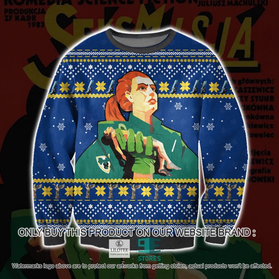 Sexmission Ugly Christmas Sweater, Sweatshirt 8