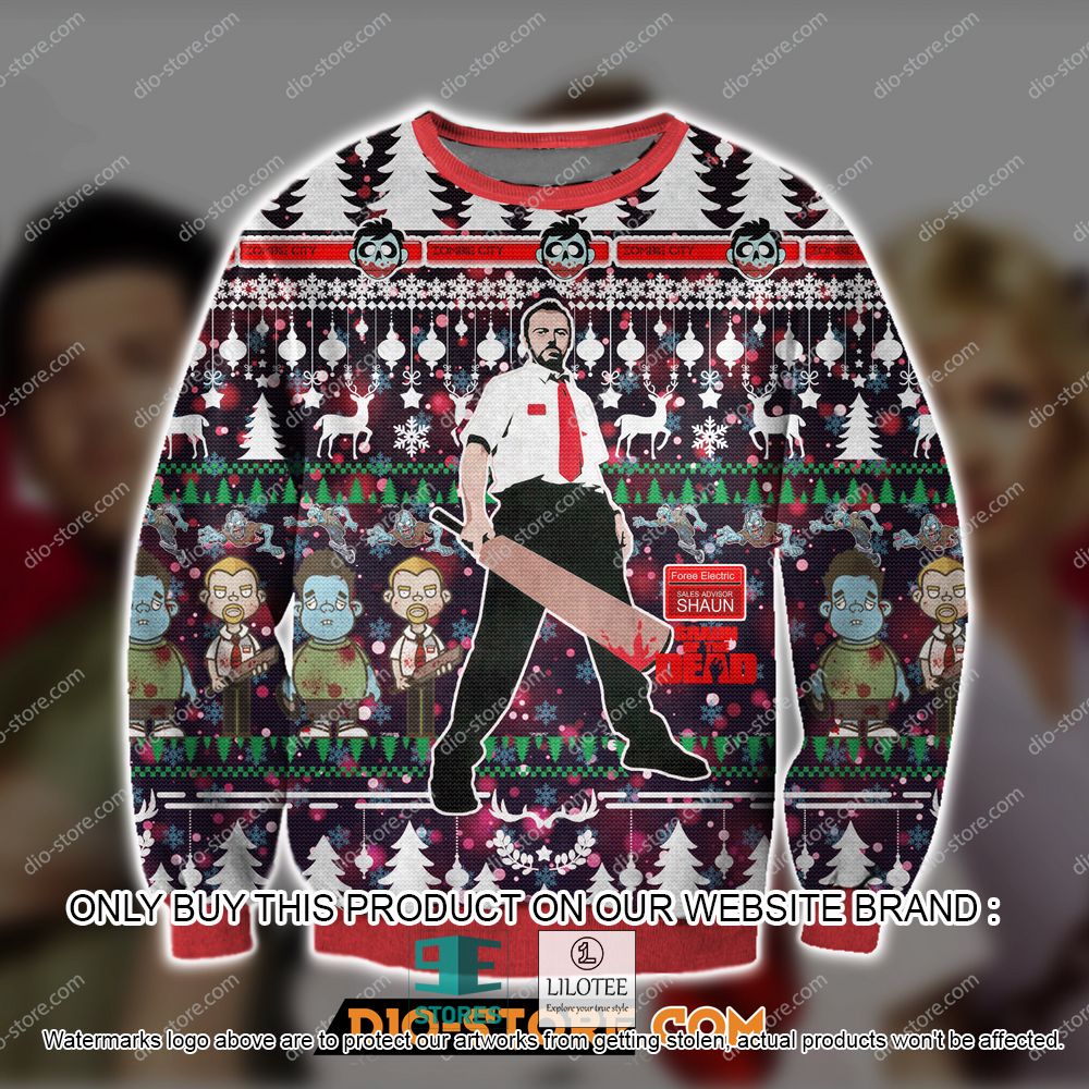Shaun of The Dead 2004 Ugly Christmas Sweater - LIMITED EDITION 10
