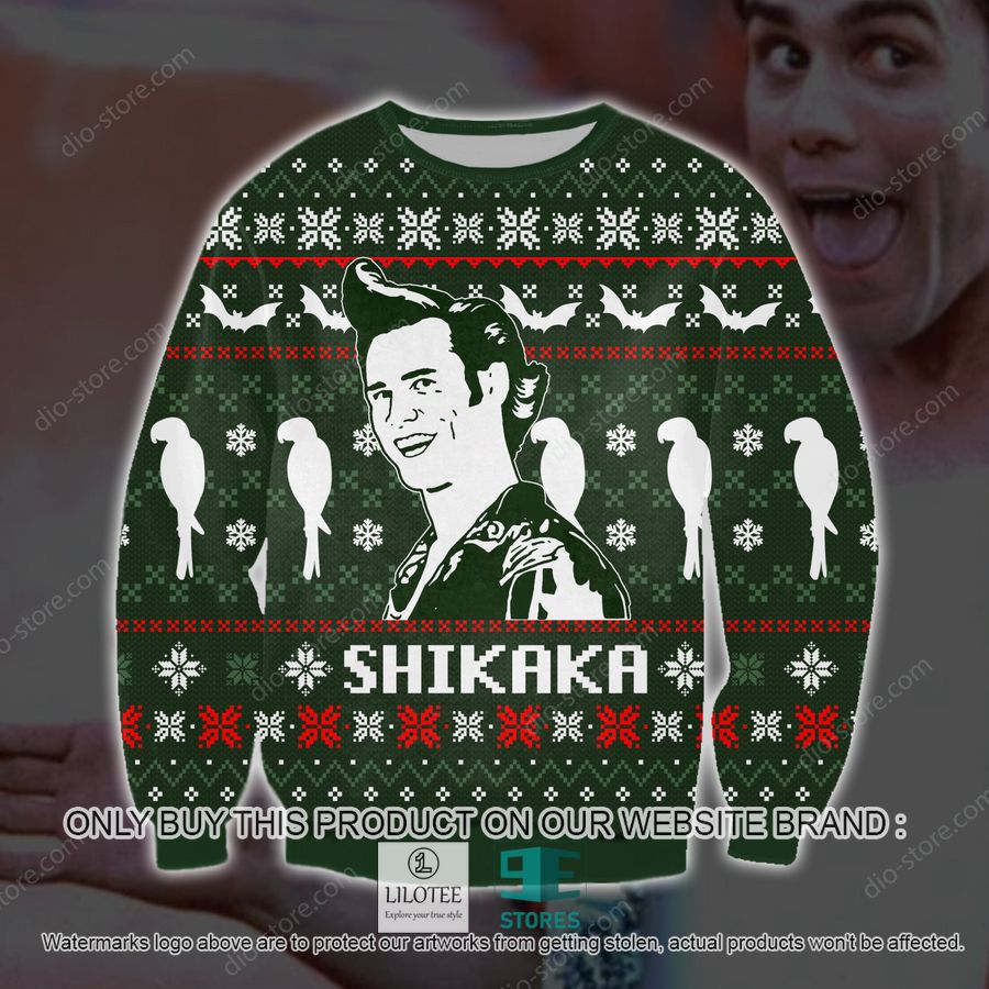Shikaka Green Knitted Wool Sweater - LIMITED EDITION 8