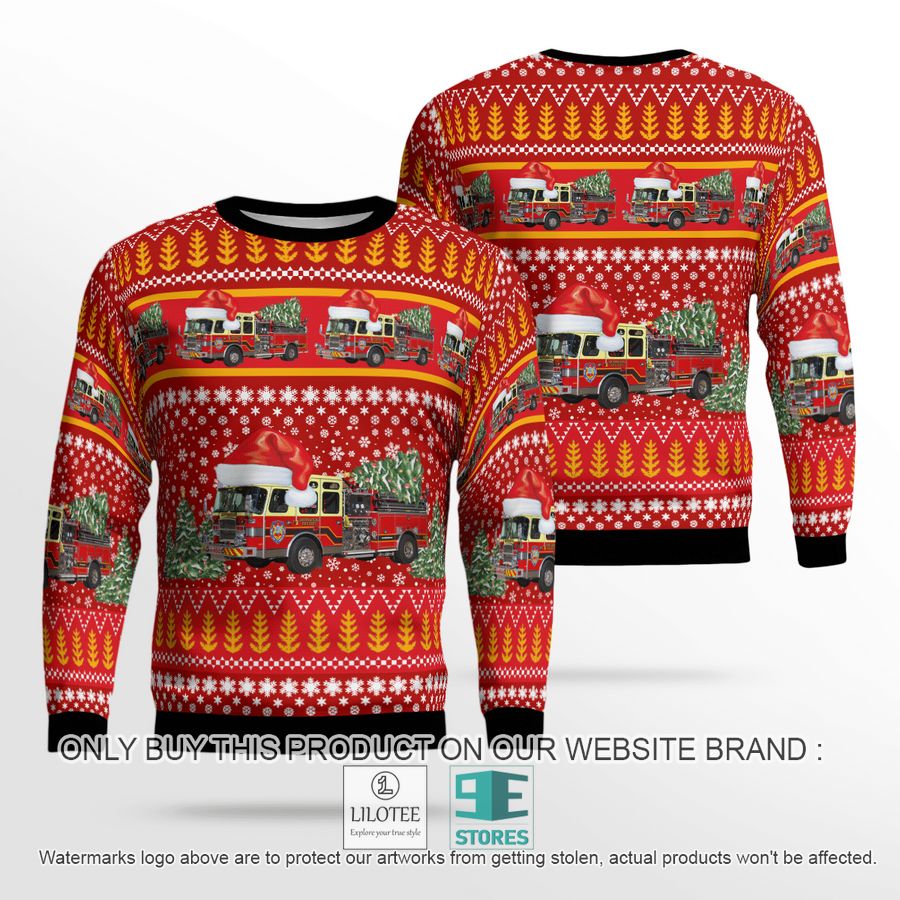 Shippensburg Pennsylvania Vigilant Hose Company 1 red Christmas Sweater - LIMITED EDITION 19