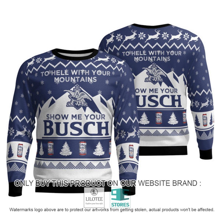 Show Me Your Busch Ugly Christmas Sweater - LIMITED EDITION 8