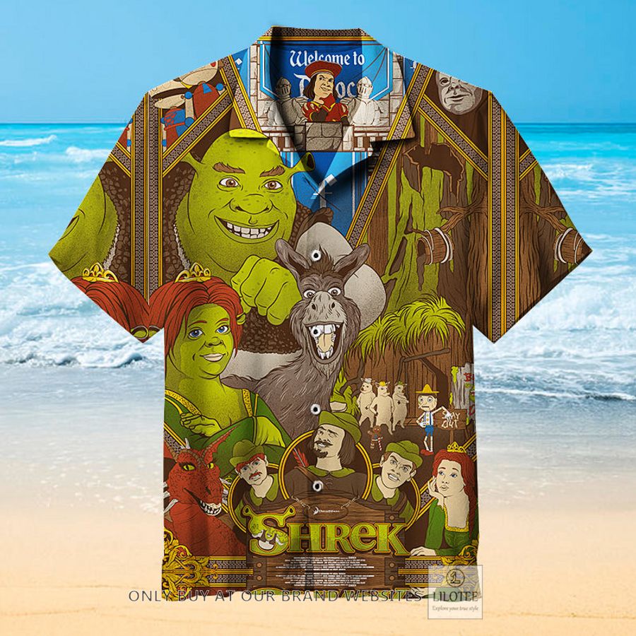 Shrek Poster Hawaiian Shirt - LIMITED EDITION 16
