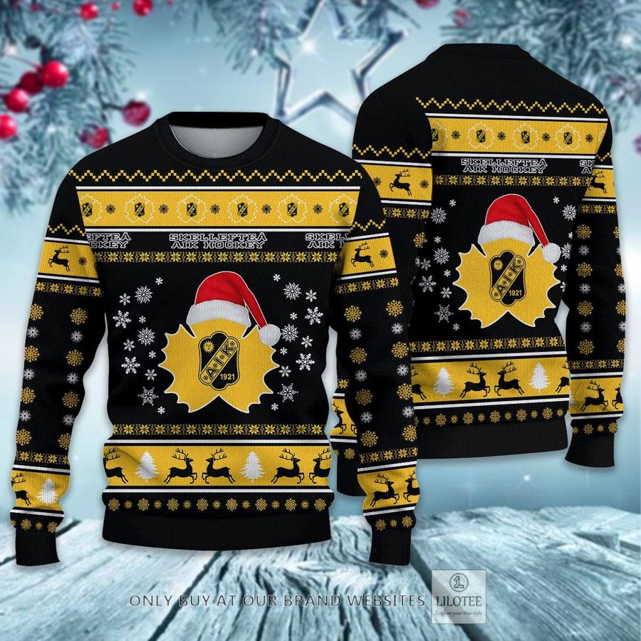 Skelleftea AIK SHL Ugly Christmas Sweater - LIMITED EDITION 49