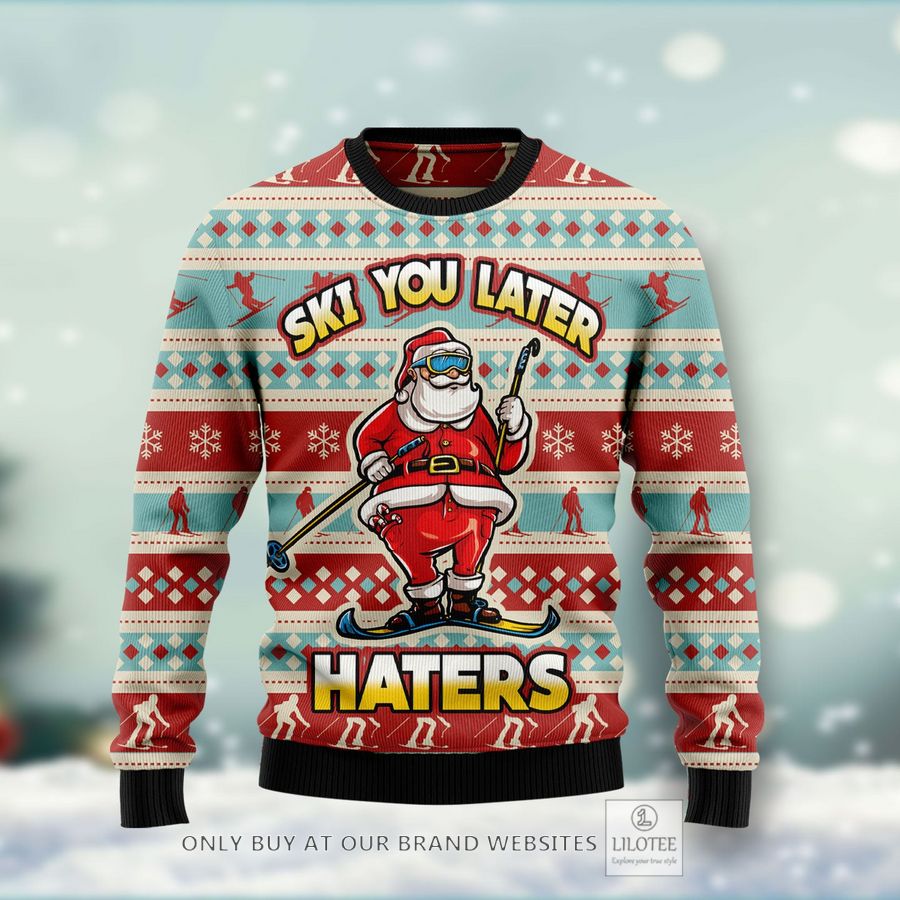 Ski You Later Ugly Christmas Sweater - LIMITED EDITION 25