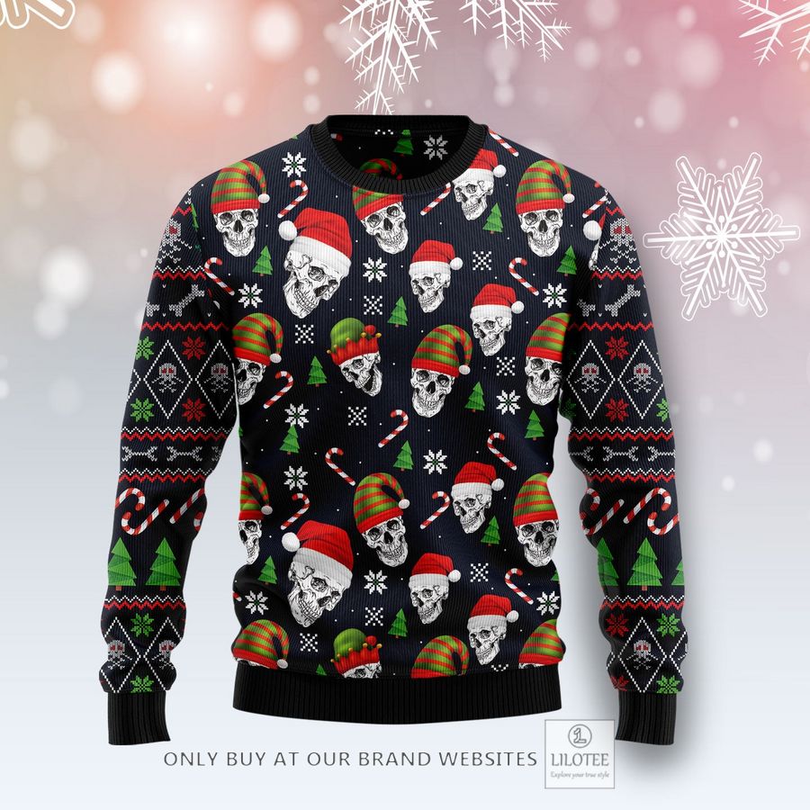 Skull Fac Ugly Christmas Sweater - LIMITED EDITION 24