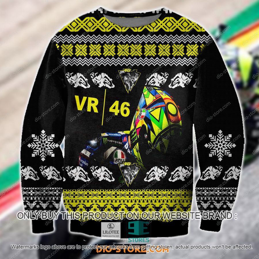 Sky Racing Vr46 Ugly Christmas Sweater, Sweatshirt 16