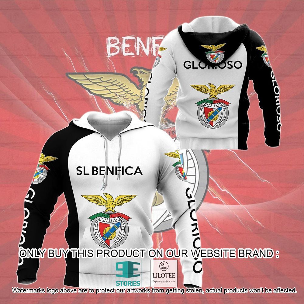 SL Benfica Football 3D Hoodie, Shirt - LIMITED EDITION 8