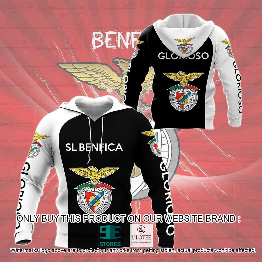 SLB SL Benfica Football 3D Hoodie, Shirt - LIMITED EDITION 9