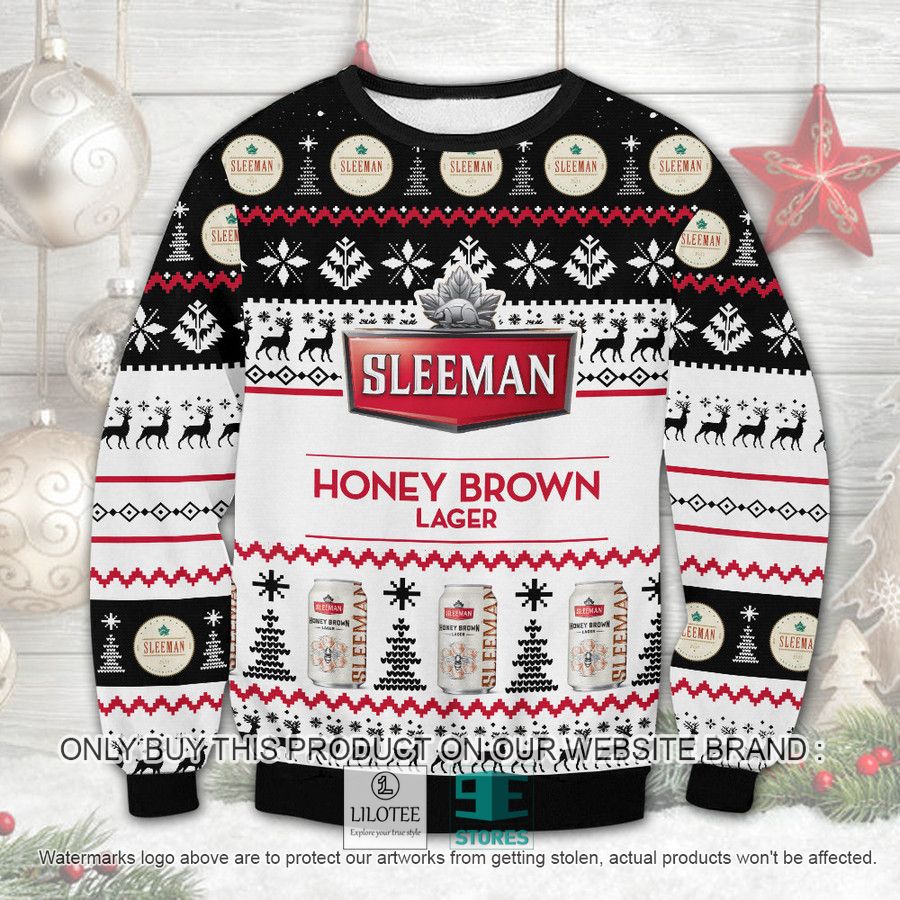 Sleeman Honey Brown Lager Ugly Christmas Sweater - LIMITED EDITION 8