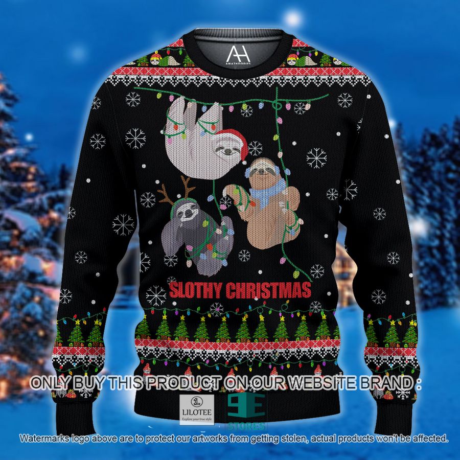 Slothy Christmas 3D Over Printed Shirt, Hoodie 15