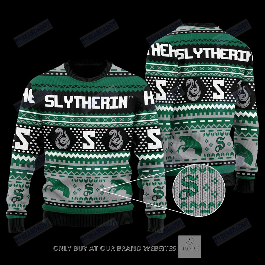 Slytherin Wool Sweater 9