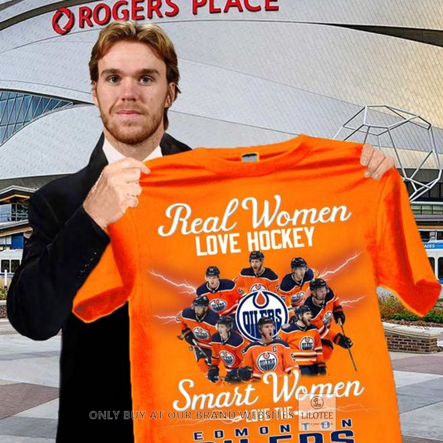 Smart Women Love Edmonton Oilers 2D Shirt, Hoodie 9