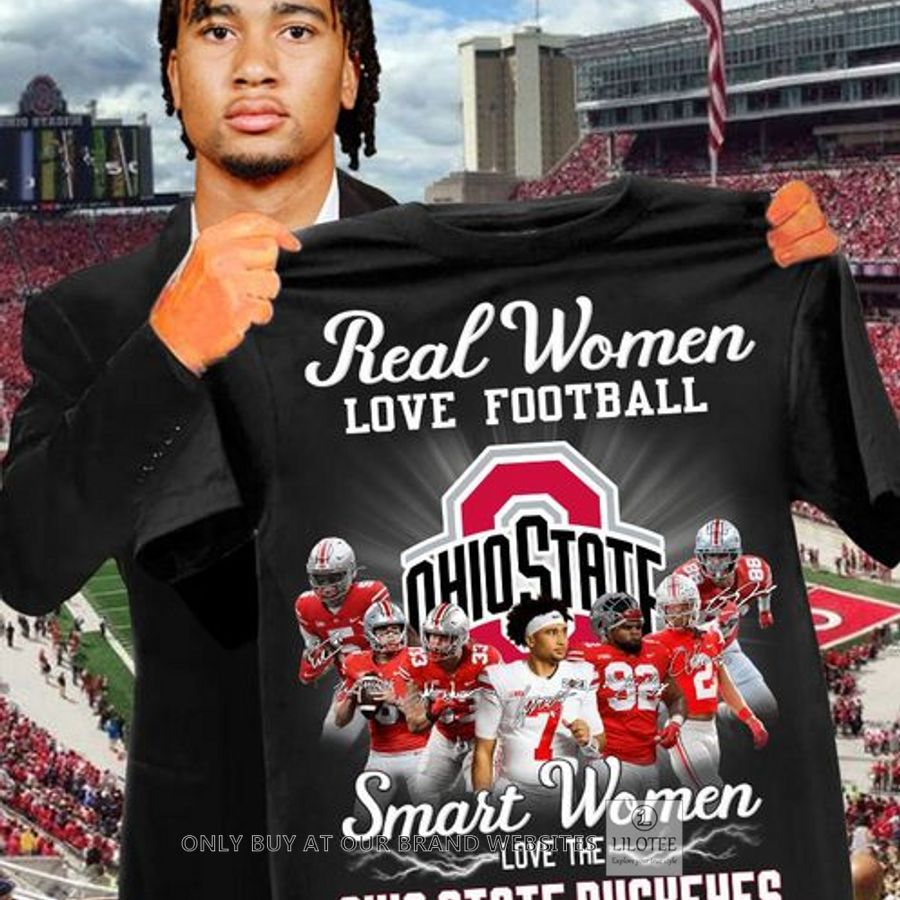 Smart Women Love Ohio State Buckeyes 2D Shirt, Hoodie 9