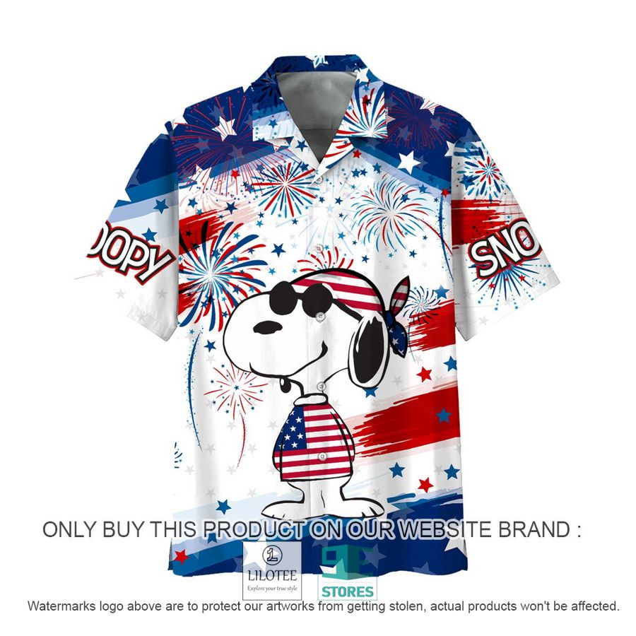 Snoopy United States Flag Hawaiian Shirt - LIMITED EDITION 6