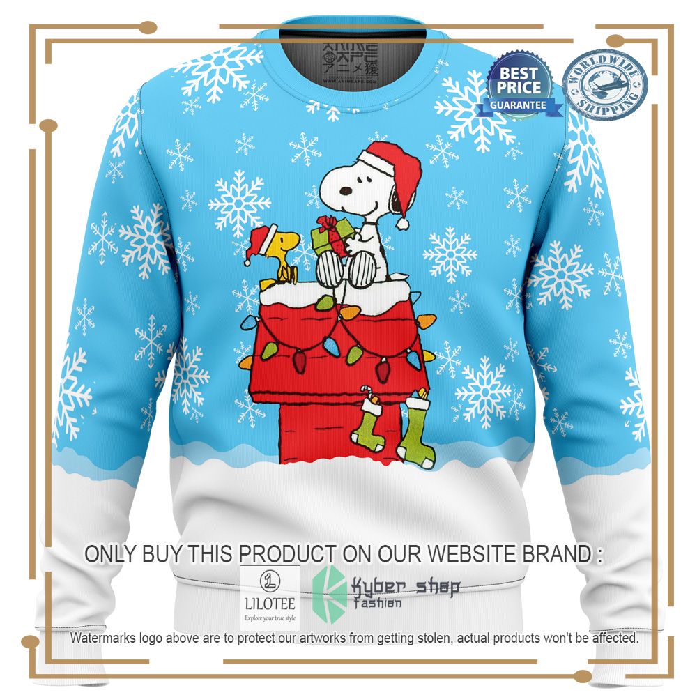 Snowy Christmas Snoopy Ugly Christmas Sweater - LIMITED EDITION 11