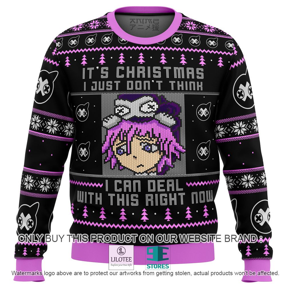 Soul Eater Crona Anime It's Christmas I Just Don't Think Ugly Christmas Sweater - LIMITED EDITION 11