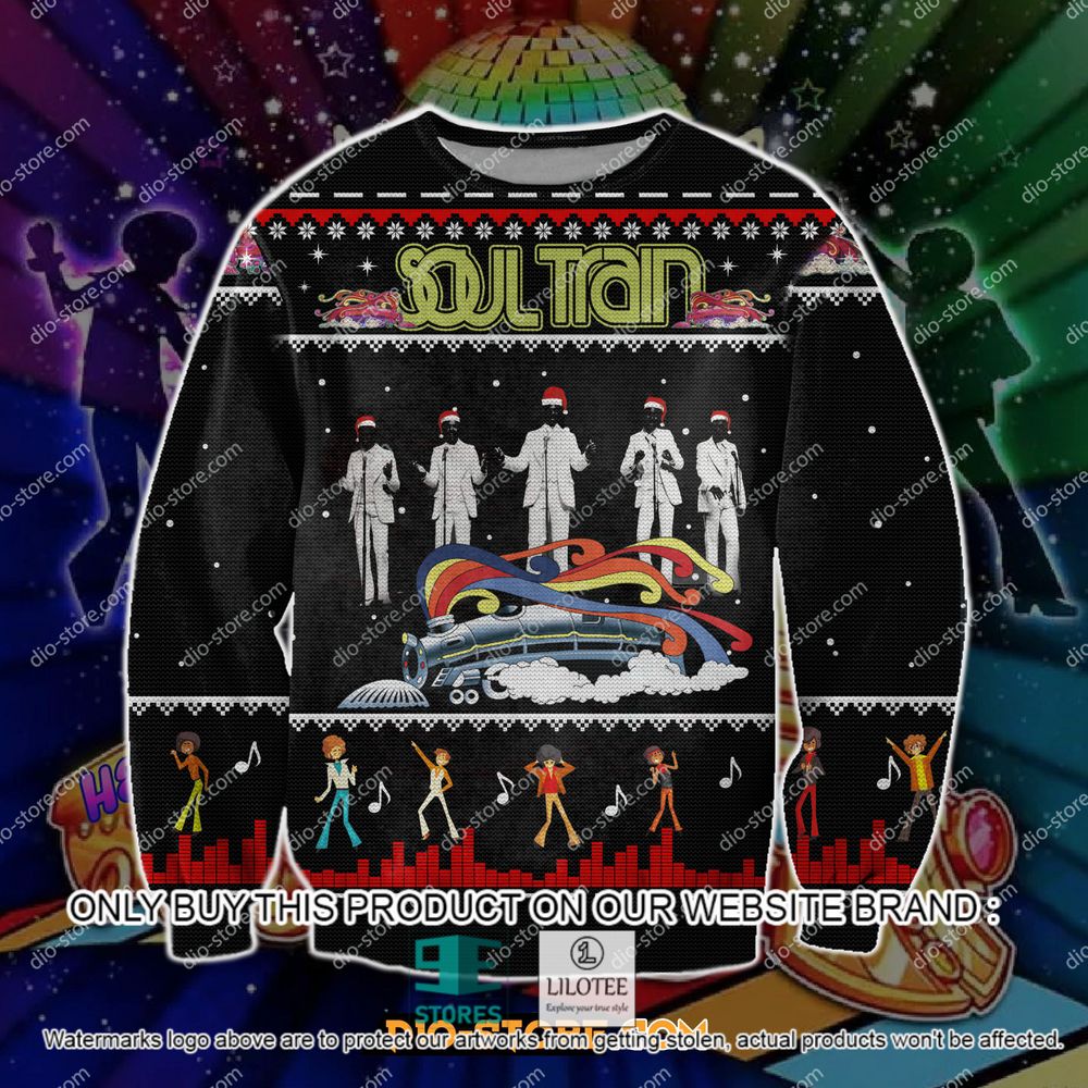 Soul Train Christmas Ugly Sweater - LIMITED EDITION 11