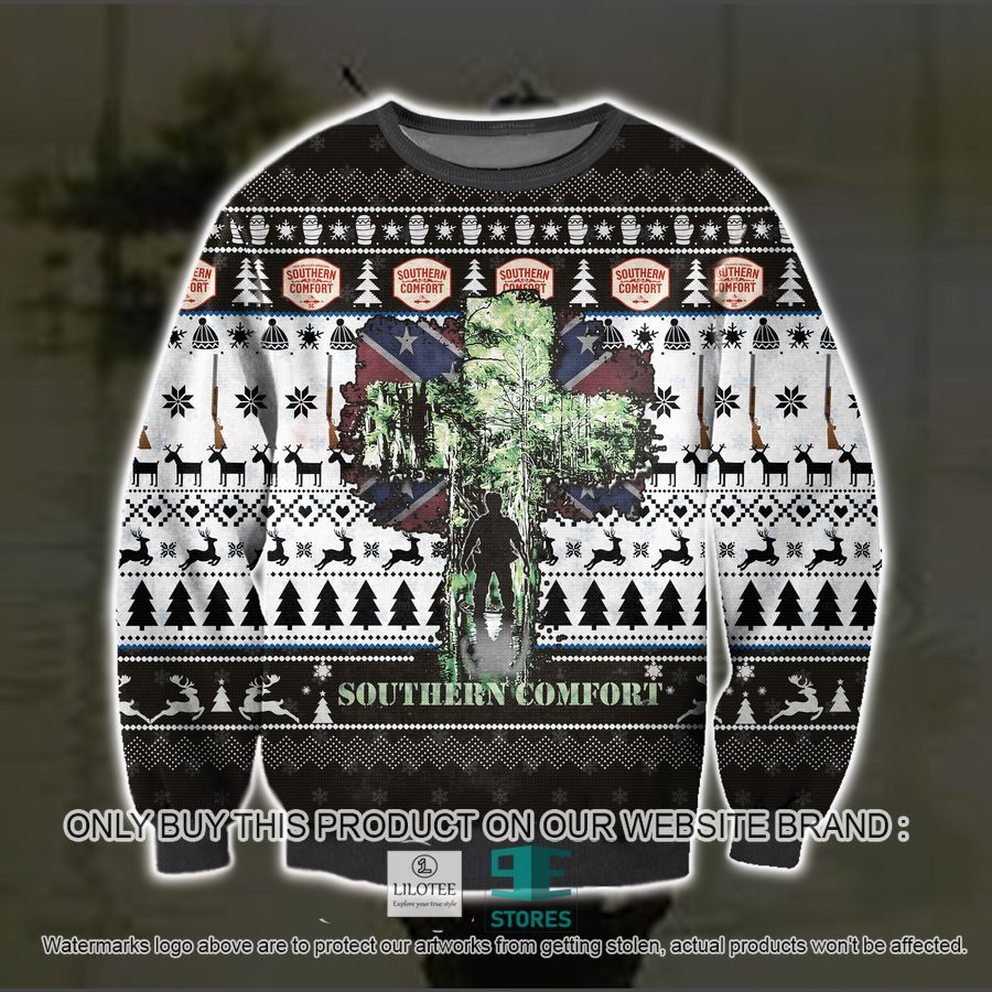 Southern Comfort Ugly Christmas Sweater, Sweatshirt 8