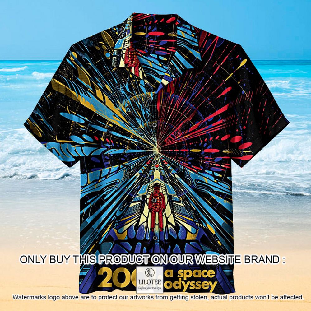 Space Odyssey 2001 a Space Odyssey Color Short Sleeve Hawaiian Shirt - LIMITED EDITION 13