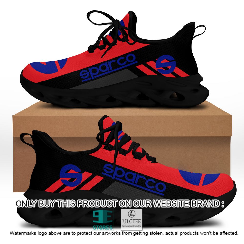 Sparco Red Blue Clunky Max Soul Shoes - LIMITED EDITION 9