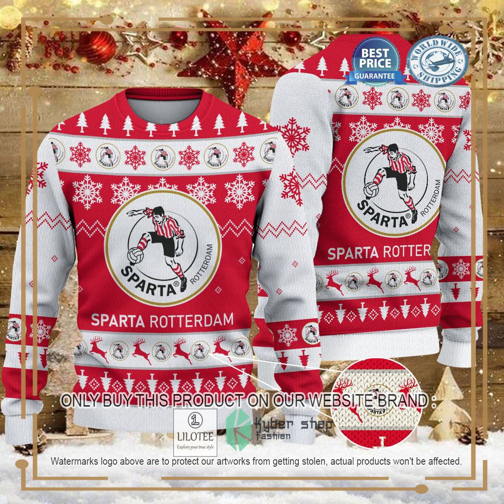 Sparta Rotterdam Ugly Christmas Sweater - LIMITED EDITION 7