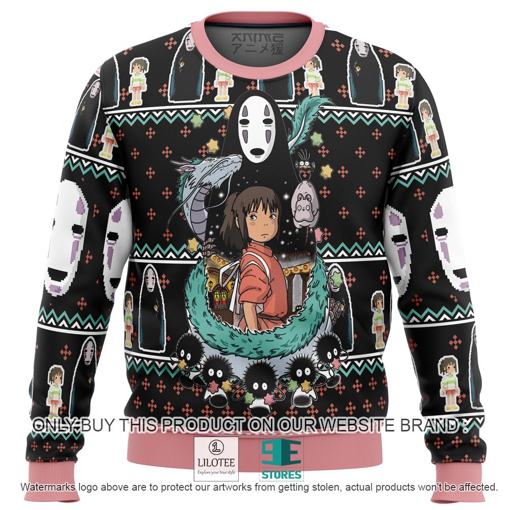 Spirited Away Anime Ugly Christmas Sweater - LIMITED EDITION 10