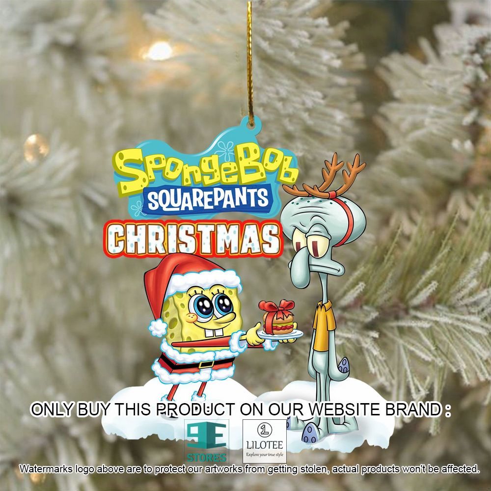 SpongeBob and Squidward Tentacles Christmas Ornament - LIMITED EDITION 3