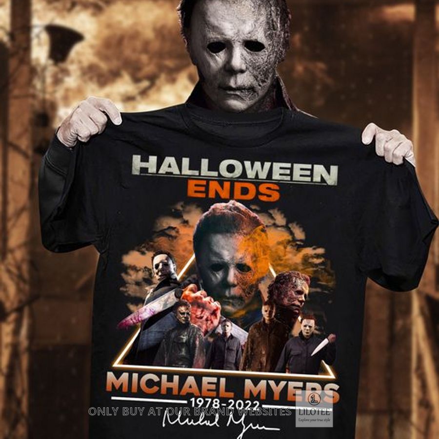 Spooky Michael Myers Halloween Ends 44 Years Thank You For The Memories 2D Shirt, Hoodie 9