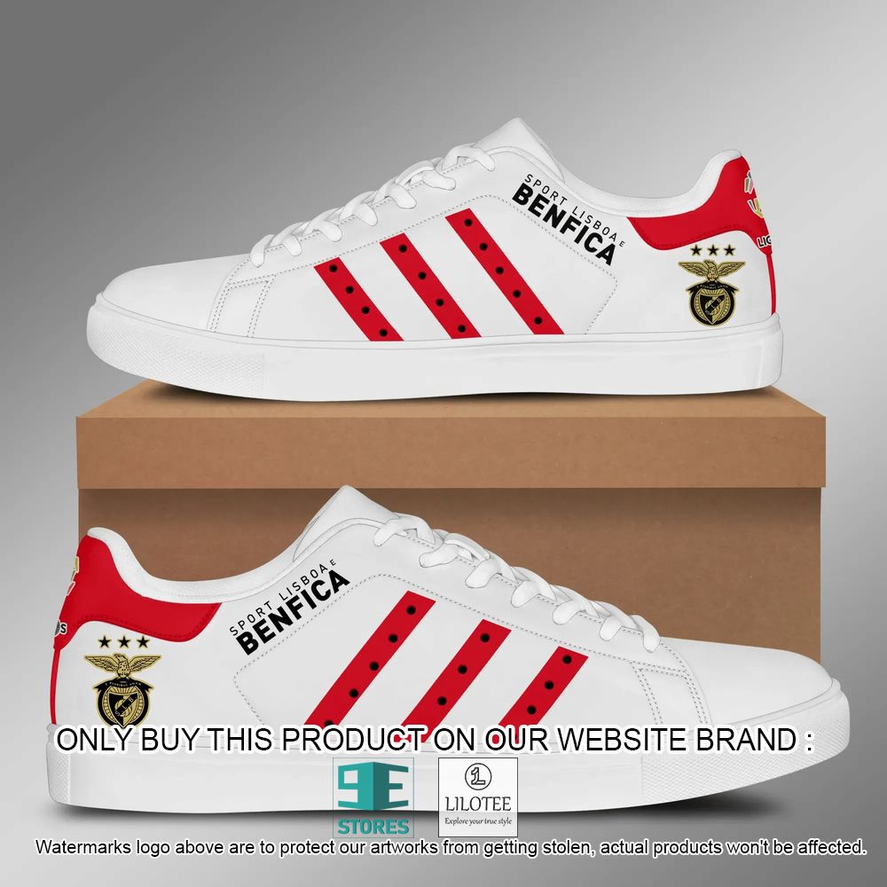 Sport Lisboa e Benfica Pattern Stan Smith Low Top Shoes - LIMITED EDITION 4