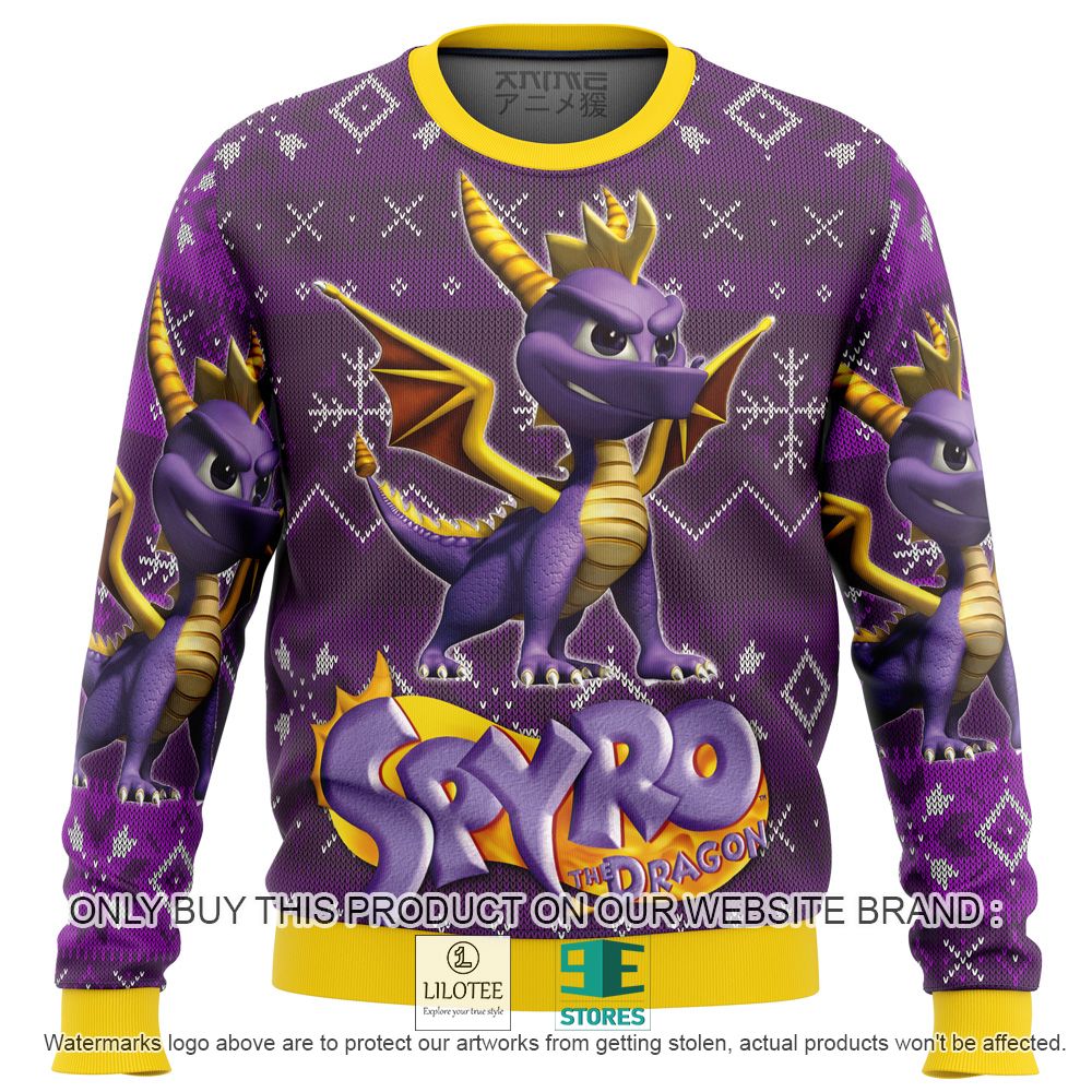 Spyro the Dragon Ugly Christmas Sweater - LIMITED EDITION 11