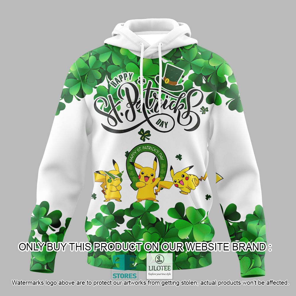 St Patrick's Day Pikachu 3D Hoodie, Shirt - LIMITED EDITION 9