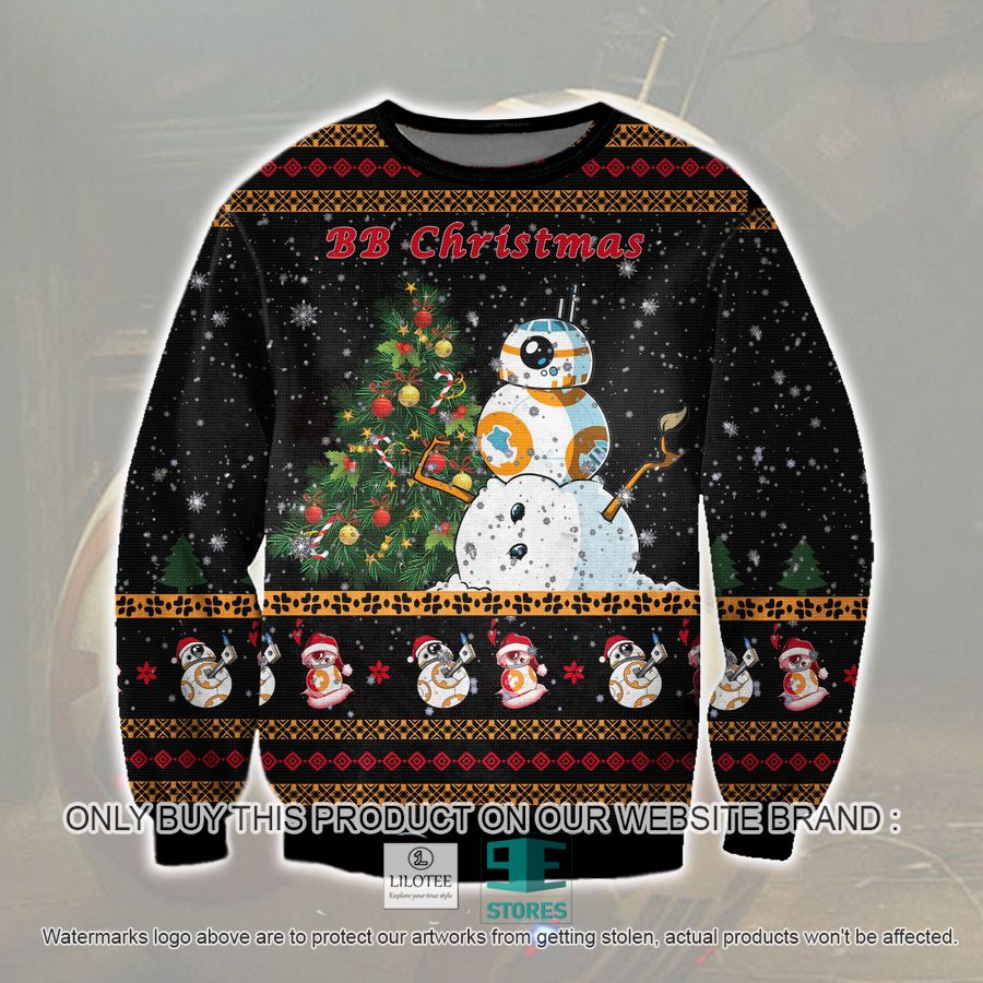 Star Wars Bb-8 Ugly Christmas Sweater, Sweatshirt 16