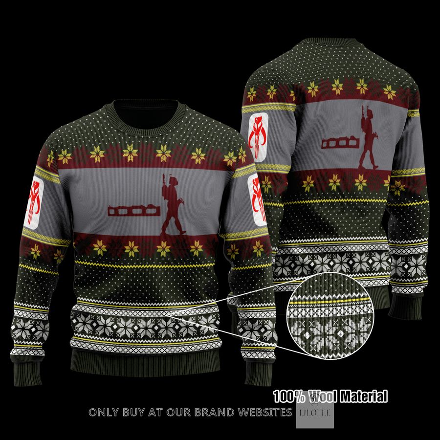 Star Wars Boba Fett Wool Sweater 9