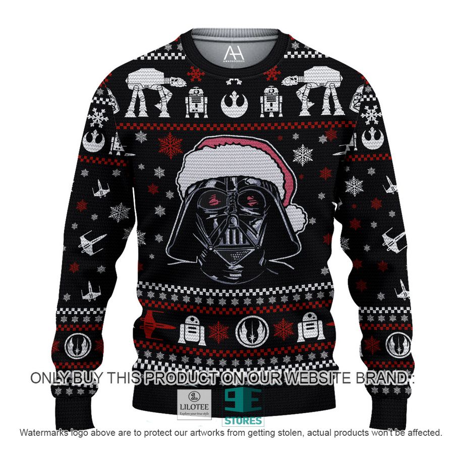 Star Wars Santa Darth Vader 3D Over Printed Shirt, Hoodie 9