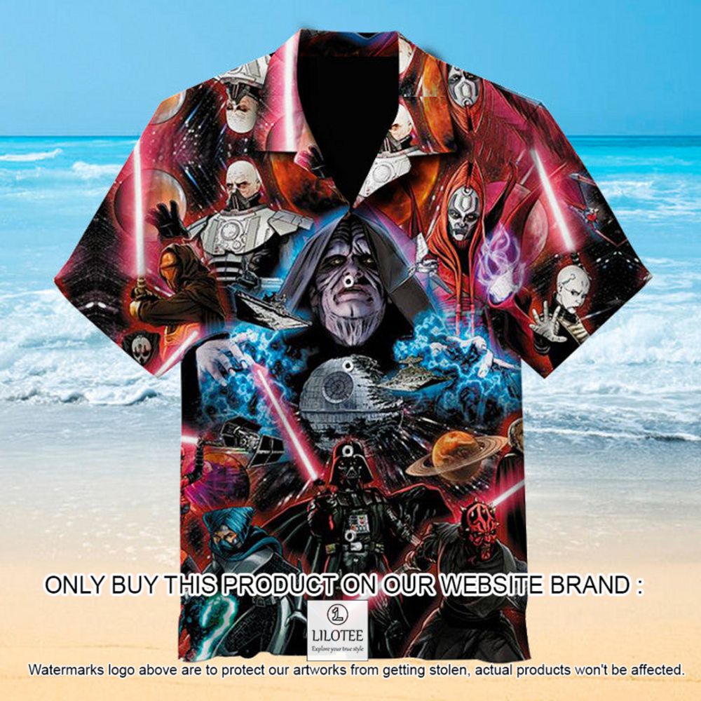 Star Wars Sith Lords Short Sleeve Hawaiian Shirt - LIMITED EDITION 11